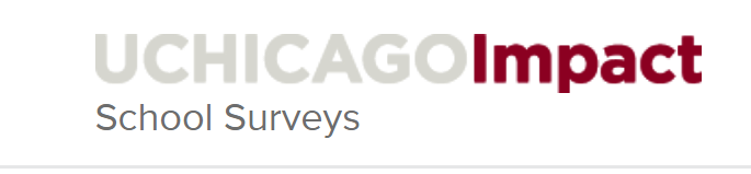 UChicago Impact School Surveys Logo