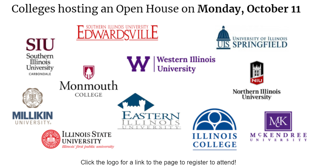 college open houses 10-11-21