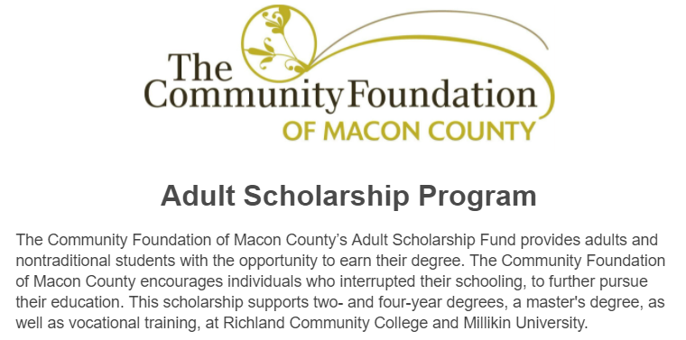CFMC adult scholarship